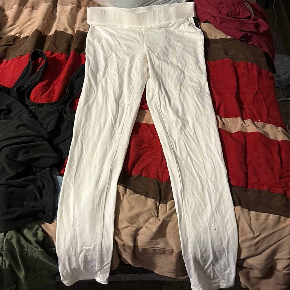 Only worn once. They are a little see thru.